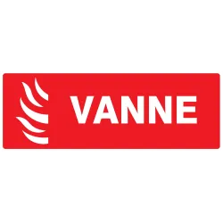 Panneau VANNE NORMASIGN 330X120 Taliaplast 626120 | 626120