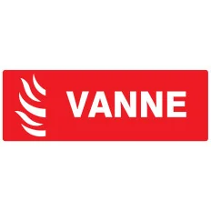 Panneau VANNE NORMASIGN 330X120 Taliaplast 626120 | 626120