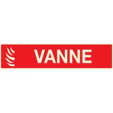 Panneau VANNE 330X75 NORMASIGN LUMINES Taliaplast 635120 | 635120