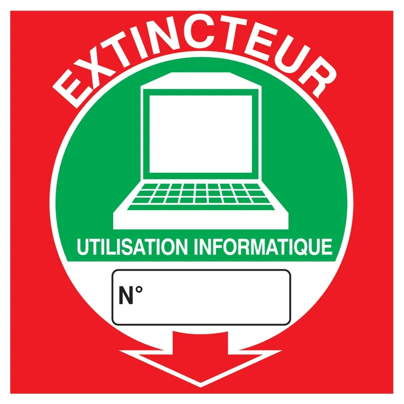 Panneau EXTINCTEUR UTILIS.INFORMATIQUE Taliaplast 628122 | 628122 Panneau EXTINCTEUR UTILIS.INFORMATIQUE Taliaplast 628122 | 628122