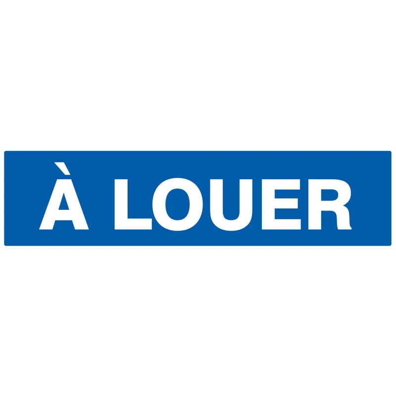 A LOUER 200X52 NORMASIGN 200X5 Taliaplast 620634 | 620634 A LOUER 200X52 NORMASIGN 200X5 Taliaplast 620634 | 620634