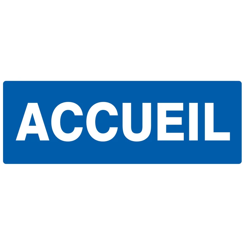 ACCUEIL NORMASIGN 330X120 Taliaplast 626623 | 626623 ACCUEIL NORMASIGN 330X120 Taliaplast 626623 | 626623