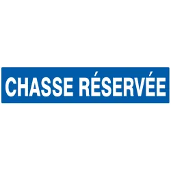 CHASSE RESERVEE NORMASIGN 330X Taliaplast 625639 | 625639