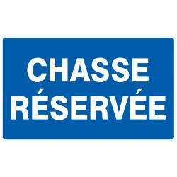 CHASSE RESERVEE 330X200 NORMAS Taliaplast 621612 | 621612