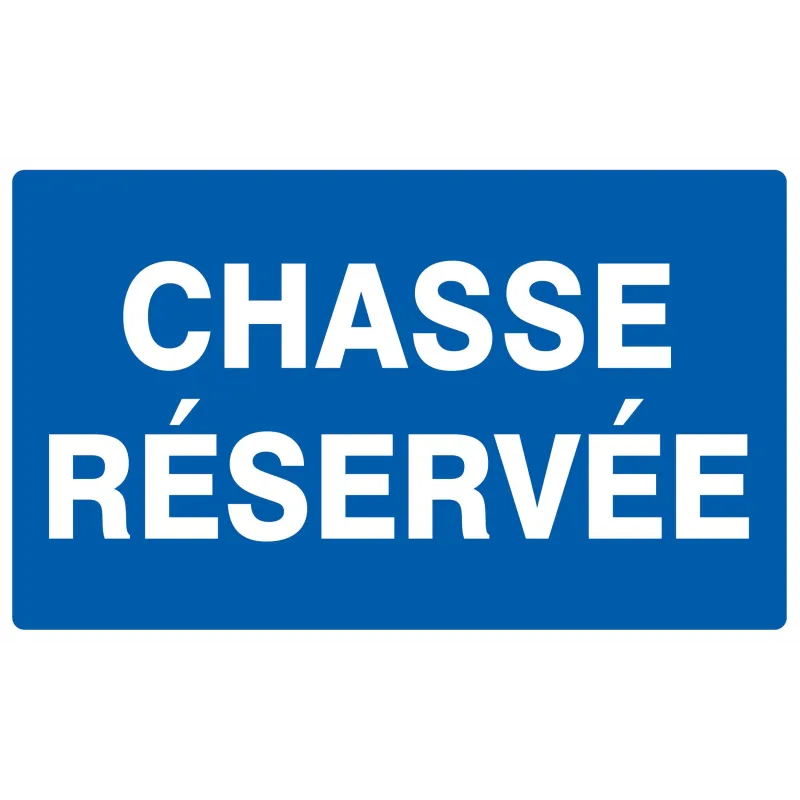 CHASSE RESERVEE 330X200 NORMAS Taliaplast 621612 | 621612 CHASSE RESERVEE 330X200 NORMAS Taliaplast 621612 | 621612