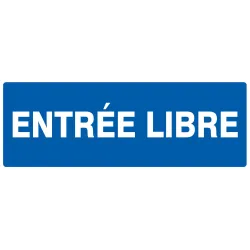 ENTREE LIBRE NORMASIGN 330X120 Taliaplast 626615 | 626615