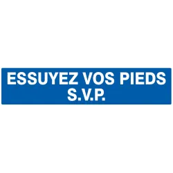 ESSUYEZ VOS PIEDS S.V.P NORMAS Taliaplast 625617 | 625617