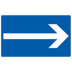 FLECHE 330x200 NORMASIGN 330X2 Taliaplast 621620 | 621620