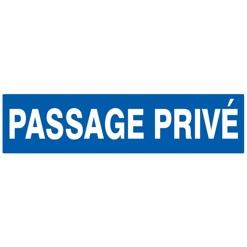 PASSAGE PRIVE 200X52 NORMASIGN Taliaplast 620635 | 620635