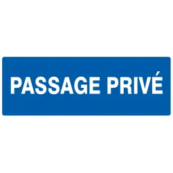 PASSAGE PRIVE NORMASIGN 330X12 Taliaplast 626635 | 626635