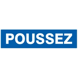 POUSSEZ 200X52 NORMASIGN 200X5 Taliaplast 620605 | 620605
