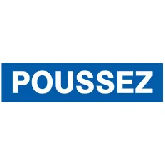 POUSSEZ 200X52 NORMASIGN 200X5 Taliaplast 620605 | 620605