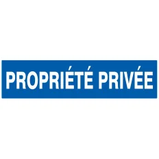 PROPR. PRIVEE 200x52 NORAMSIGN Taliaplast 620643 | 620643