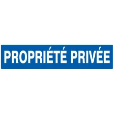 PROPRIETE PRIVEE NORMASIGN 330 Taliaplast 625643 | 625643