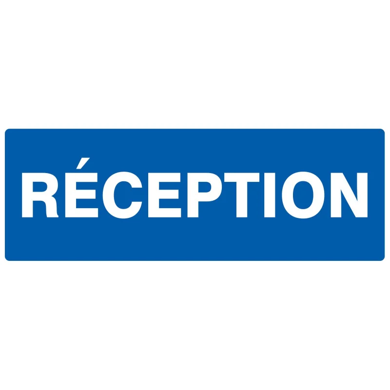 RECEPTION NORMASIGN 330X120 Taliaplast 626624 | 626624 RECEPTION NORMASIGN 330X120 Taliaplast 626624 | 626624