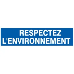 RESPECT. ENVIRONNEMENT 200X52 Taliaplast 620649 | 620649