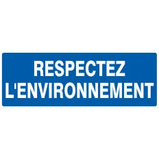 RESPECTEZ L' ENVIRONNEMT NORMA Taliaplast 626649 | 626649