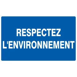 RESPECTEZ ENVIRON.330x200 NORM Taliaplast 621649 | 621649