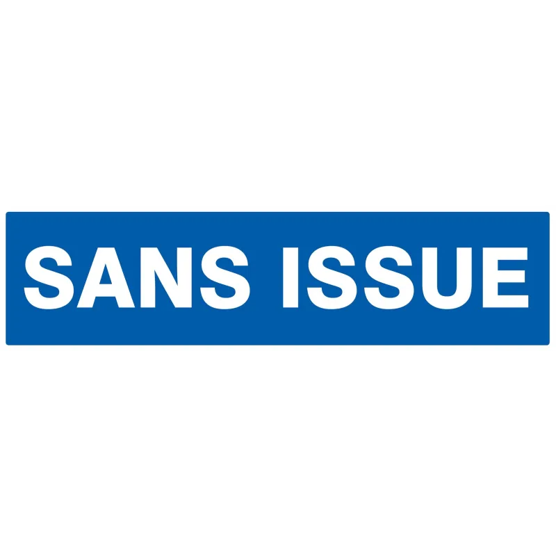 SANS ISSUE 200X52 NORMASIGN 20 Taliaplast 620627 | 620627 SANS ISSUE 200X52 NORMASIGN 20 Taliaplast 620627 | 620627