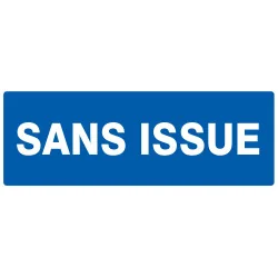 SANS ISSUE NORMASIGN 330X120 Taliaplast 626627 | 626627