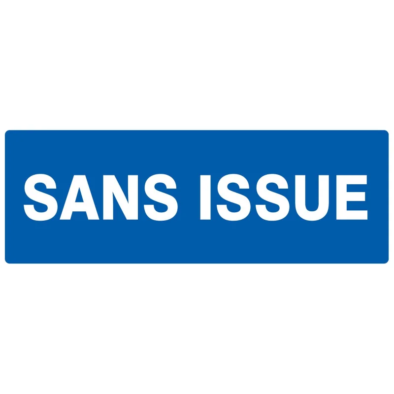 SANS ISSUE NORMASIGN 330X120 Taliaplast 626627 | 626627 SANS ISSUE NORMASIGN 330X120 Taliaplast 626627 | 626627