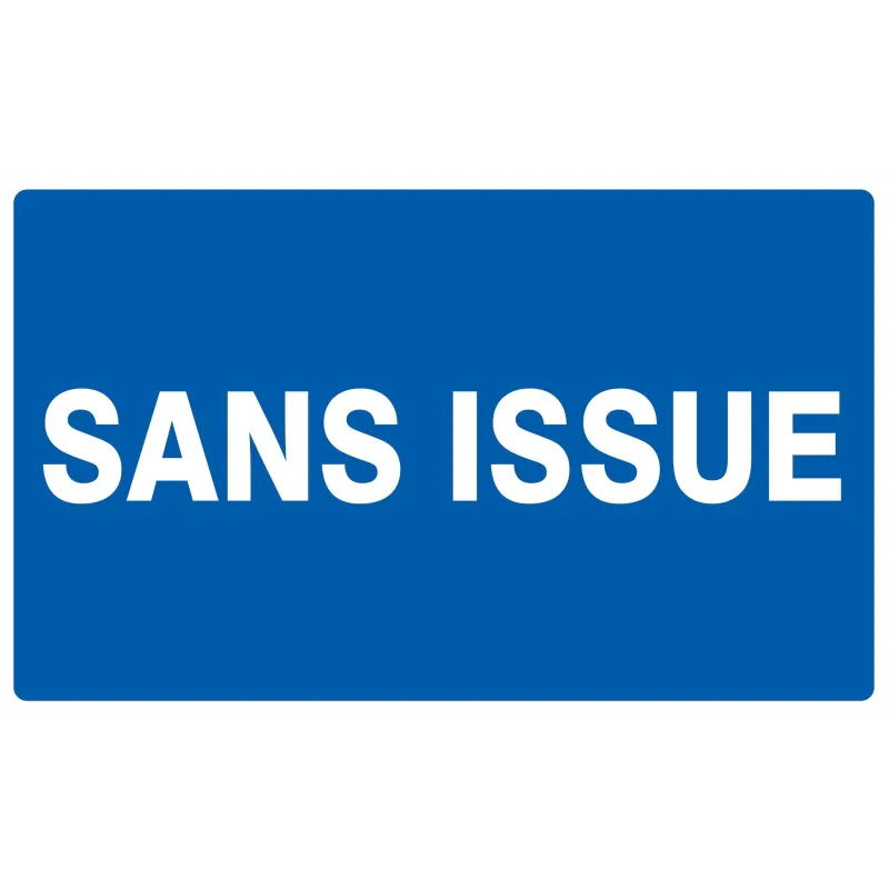 SANS ISSUE 330x200 NORMASIGN 3 Taliaplast 621627 | 621627 SANS ISSUE 330x200 NORMASIGN 3 Taliaplast 621627 | 621627