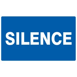 SILENCE 330x200 NORMASIGN 330X Taliaplast 621630 | 621630