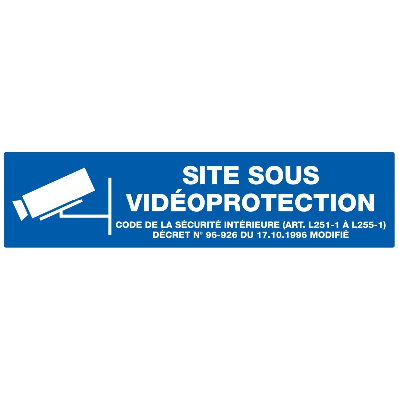 SITE SOUS VIDEOPROTECTION NORM Taliaplast 620237 | 620237 SITE SOUS VIDEOPROTECTION NORM Taliaplast 620237 | 620237