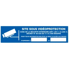 SITE SOUS VIDEOPROTECTION AVEC Taliaplast 620238 | 620238
