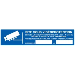 SITE SOUS VIDEOPROTECTION AVEC Taliaplast 625238 | 625238