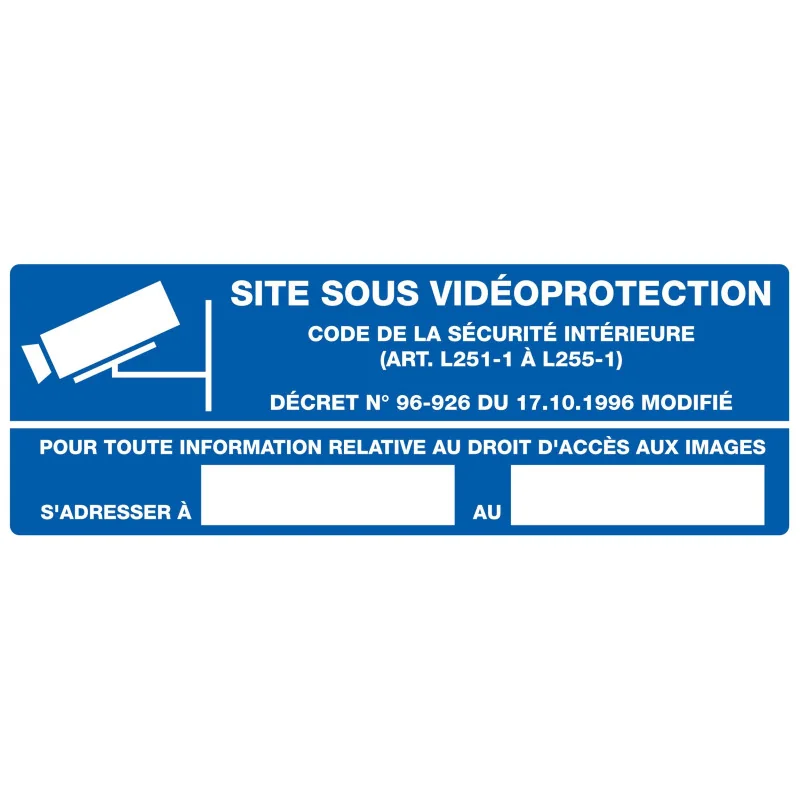 SITE SOUS VIDEOPROTECTION AVEC Taliaplast 626238 | 626238 SITE SOUS VIDEOPROTECTION AVEC Taliaplast 626238 | 626238