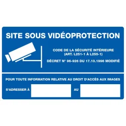 SITE SOUS VIDEOPROTECTION AVEC Taliaplast 621240 | 621240
