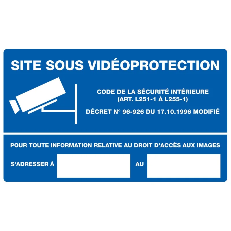 SITE SOUS VIDEOPROTECTION AVEC Taliaplast 621240 | 621240 SITE SOUS VIDEOPROTECTION AVEC Taliaplast 621240 | 621240