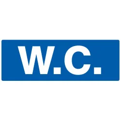 W.C NORMASIGN 330X120 Taliaplast 626632 | 626632
