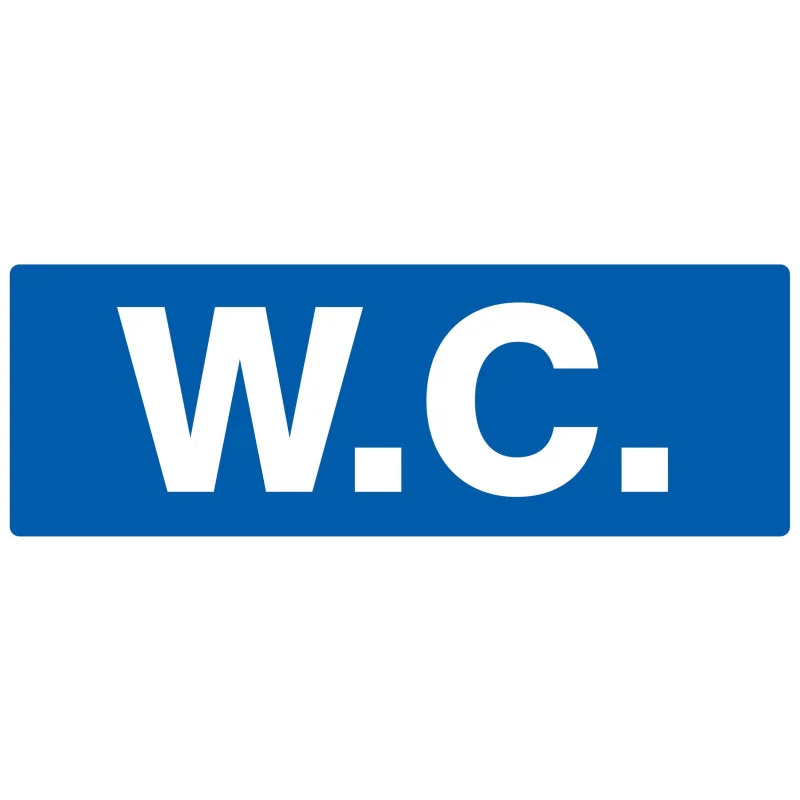 W.C NORMASIGN 330X120 Taliaplast 626632 | 626632 W.C NORMASIGN 330X120 Taliaplast 626632 | 626632