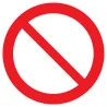 Panneau INTERDICTION NORMASIGN ADHESIF Taliaplast 723259 | 723259