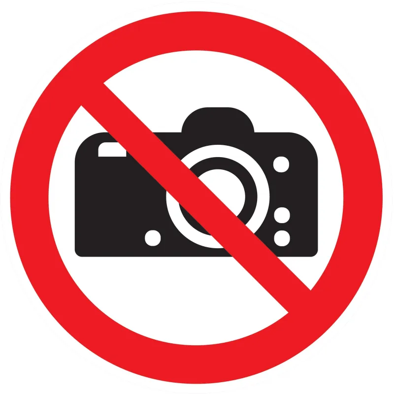 Panneau INTERDICTION DE PHOTOGRAPHIER Taliaplast 724252 | 724252 Panneau INTERDICTION DE PHOTOGRAPHIER Taliaplast 724252 | 724252
