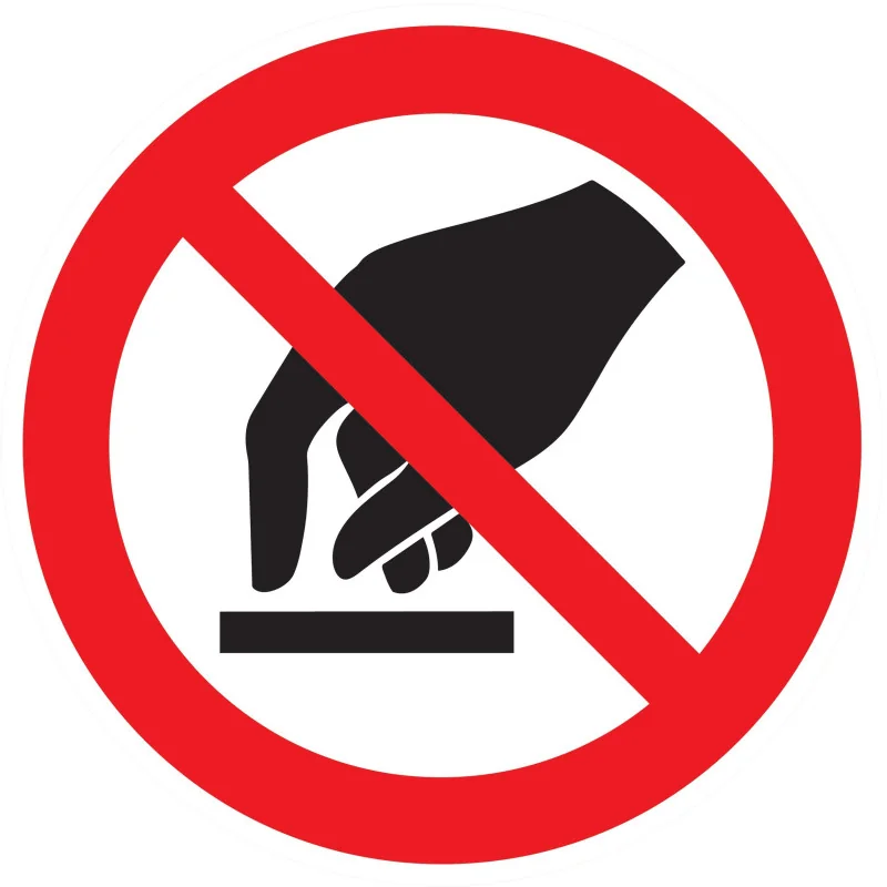 Panneau INTERDICTION DE TOUCHER NORMAS Taliaplast 724248 | 724248 Panneau INTERDICTION DE TOUCHER NORMAS Taliaplast 724248 | 724248