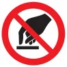 Panneau INTERDICTION DE TOUCHER NORMAS Taliaplast 724248 | 724248