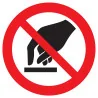 Panneau INTERDICTION DE TOUCHER NORMAS Taliaplast 723248 | 723248