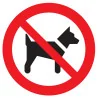 Panneau INTERDIT AUX CHIENS NORMASIGN Taliaplast 724203 | 724203
