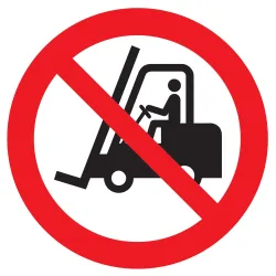 Panneau INTERDIT AUX VEHICULES INDUST. Taliaplast 724249 | 724249
