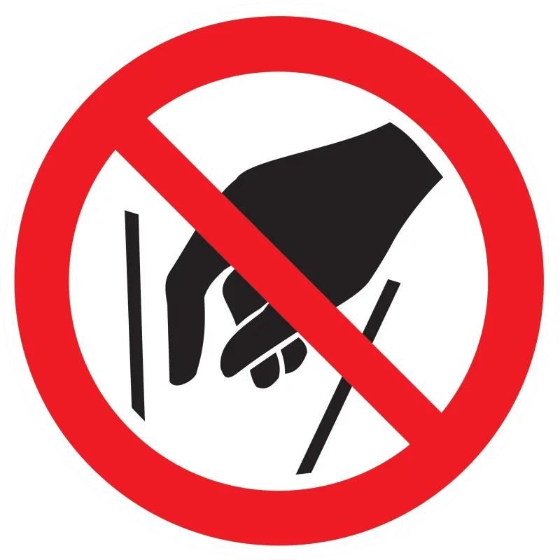 Panneau NE PAS METTRE LES MAINS NORMAS Taliaplast 724329 | 724329 Panneau NE PAS METTRE LES MAINS NORMAS Taliaplast 724329 | 724329