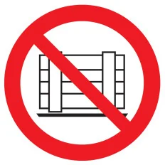 Panneau NE PAS OBSTRUER NORMASIGN ADHE Taliaplast 724328 | 724328