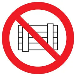 Panneau NE PAS OBSTRUER NORMASIGN ADHE Taliaplast 727328 | 727328
