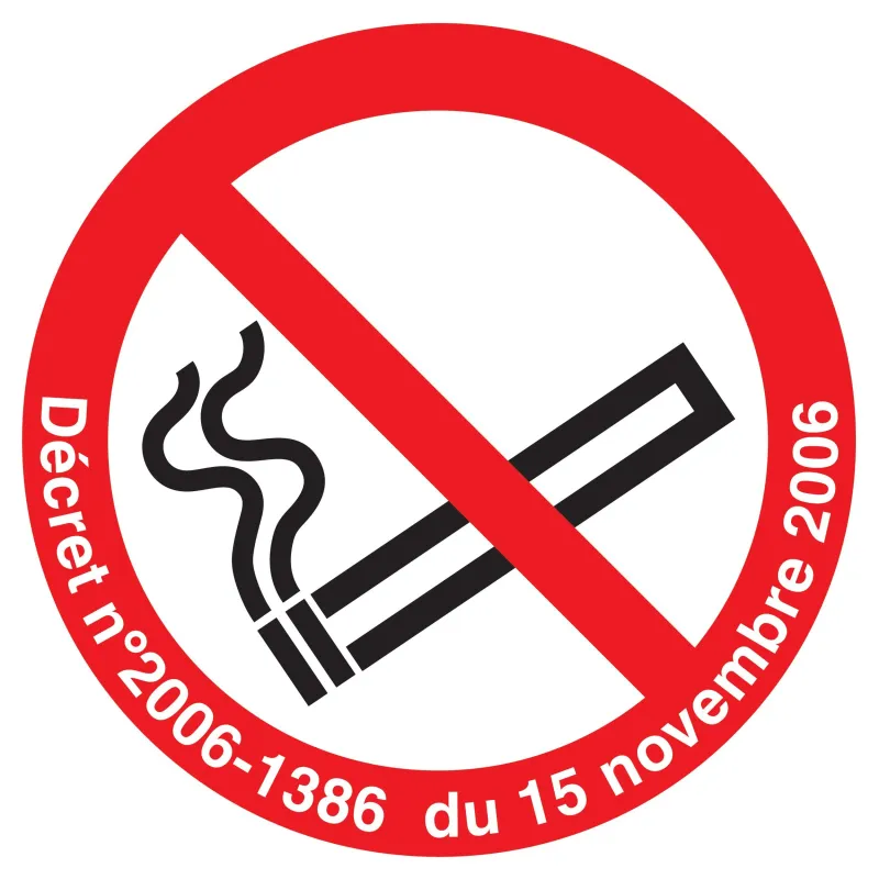 Panneau DEFENSE DE FUMER + DECRET NORM Taliaplast 722302 | 722302 Panneau DEFENSE DE FUMER + DECRET NORM Taliaplast 722302 | 722302