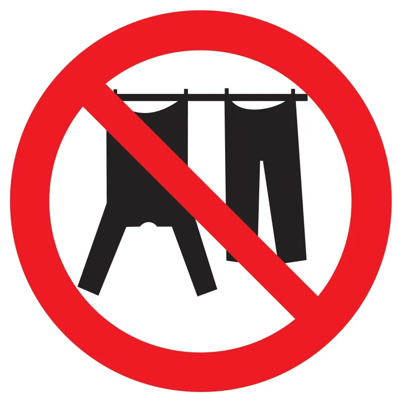 Panneau INTERDIT D' ETENDRE DU LINGE D Taliaplast 723336 | 723336 Panneau INTERDIT D' ETENDRE DU LINGE D Taliaplast 723336 | 723336