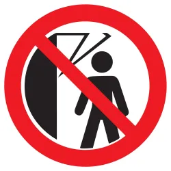 Panneau INTERDIT DE PASSER SOUS LA MAC Taliaplast 723331 | 723331