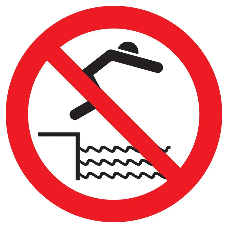Panneau INTERDIT DE PLONGER NORMASIGN Taliaplast 727339 | 727339 Panneau INTERDIT DE PLONGER NORMASIGN Taliaplast 727339 | 727339