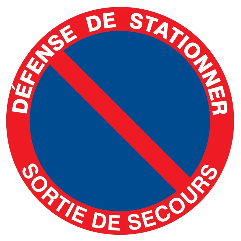 Panneau DEFENSE DE STATIONNER SORTIE D Taliaplast 724212 | 724212 Panneau DEFENSE DE STATIONNER SORTIE D Taliaplast 724212 | 724212